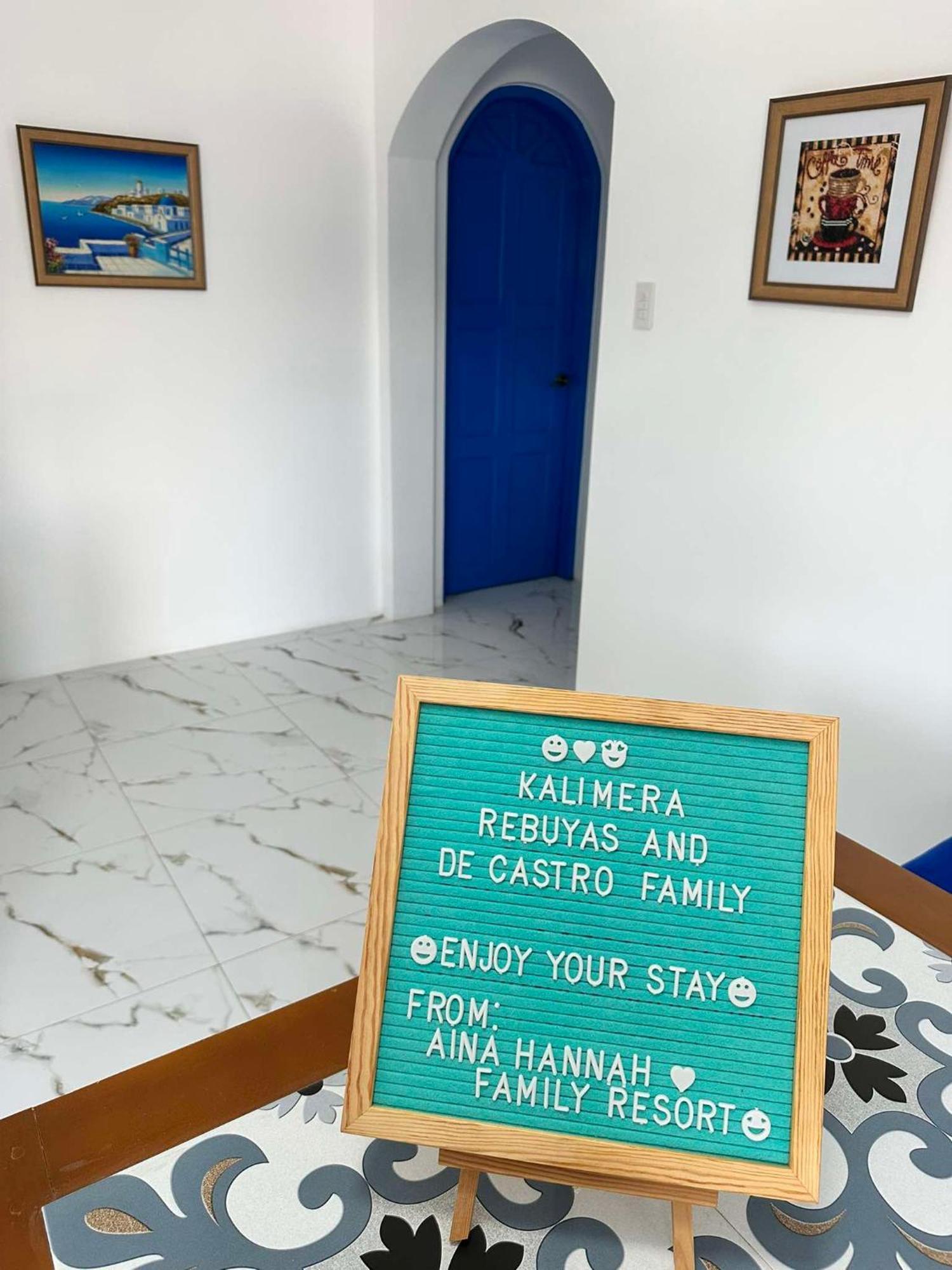Aina Hannah Family Resort'S Greek Unit Calatagan Buitenkant foto